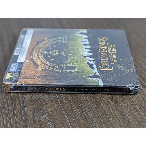 Lord of the Rings Fellowship of the Ring Theatrical & Extended Version Steelbook - Picture 3 of 5